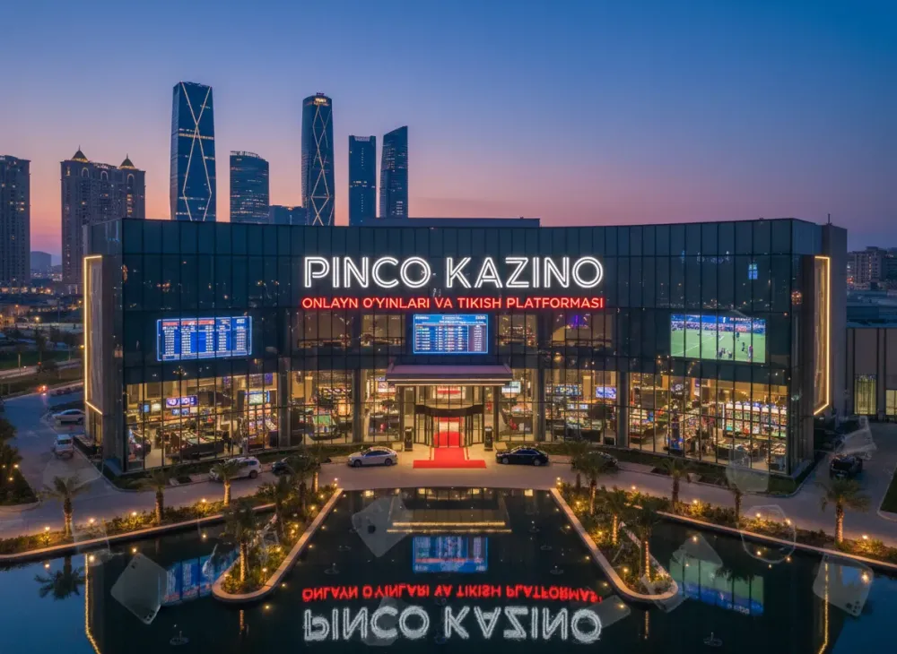 Pinco kazino onlayn o'yinlari va tikish platformasi